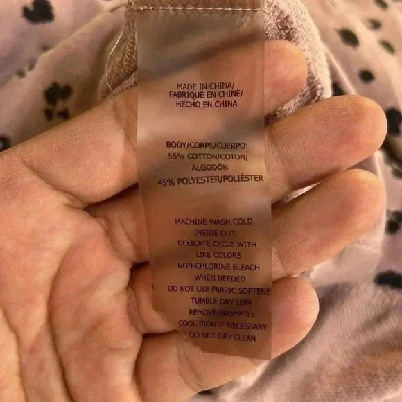 Sage Collective Prink Animal Print Sweater Size M - Picture 6 of 6